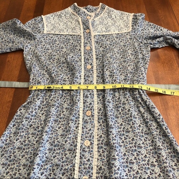 PANTEL | Blue floral & lace cottagecore mi… - Picture 11 of 16